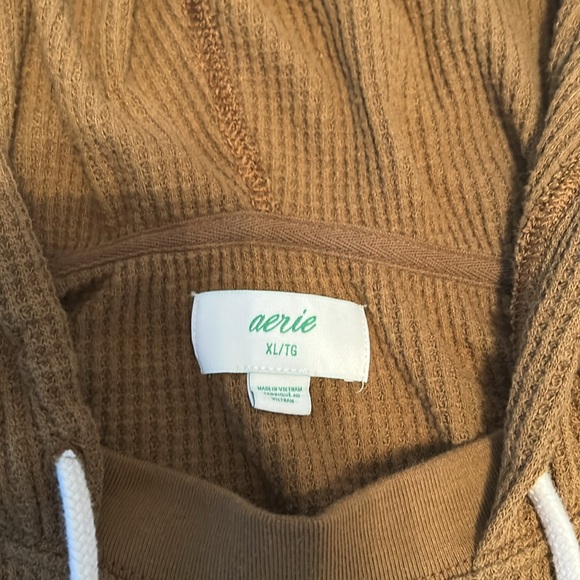 Aerie Waffle Hoodie - Picture 2 of 2